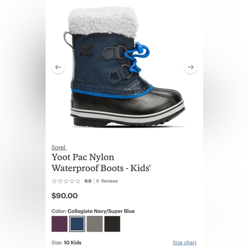 Yoot Pac Nylon waterproof boot